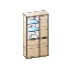 Гостиная Карина Композиция 24 (Ясень Асахи) в Урае - uray.mebel24.online | фото 2