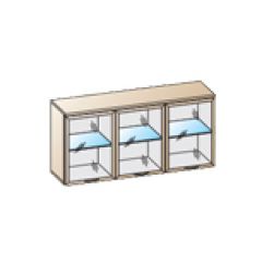 Гостиная Карина Композиция 25 (Гикори Джексон светлый) в Урае - uray.mebel24.online | фото 4