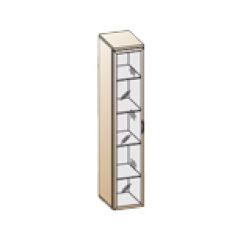 Гостиная Карина Композиция 3 (Ясень Асахи) в Урае - uray.mebel24.online | фото 3