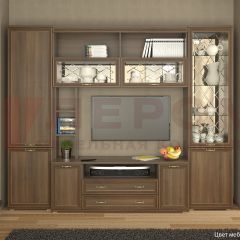 Гостиная Карина Композиция 9 (Акация Молдау) в Урае - uray.mebel24.online | фото