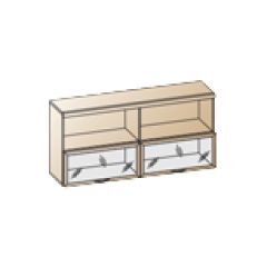 Гостиная Карина Композиция 9 (Акация Молдау) в Урае - uray.mebel24.online | фото 3