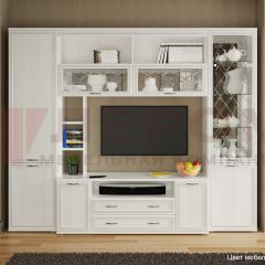 Гостиная Карина Композиция 9 (Снежный ясень) в Урае - uray.mebel24.online | фото