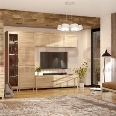 Гостиная Мелисса Композиция 10 (Ясень Асахи) в Урае - uray.mebel24.online | фото