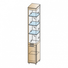 Гостиная Мелисса Композиция 12 (Акация Молдау) в Урае - uray.mebel24.online | фото 3