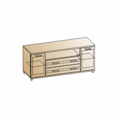 Гостиная Мелисса Композиция 2 (Акация Молдау) в Урае - uray.mebel24.online | фото 4