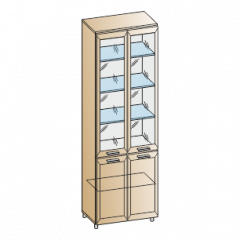 Гостиная Мелисса Композиция 3 (Акация Молдау) в Урае - uray.mebel24.online | фото 2