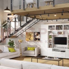 Гостиная Мелисса Композиция 4 (Снежный Ясень) в Урае - uray.mebel24.online | фото