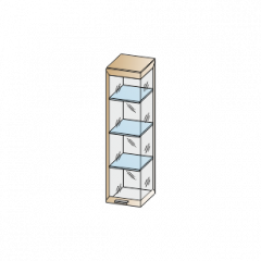 Гостиная Мелисса Композиция 8 (Акация Молдау) в Урае - uray.mebel24.online | фото 3