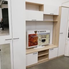 Гостиная МГС 3 Исполнение 1 (Дуб сонома/Белый) в Урае - uray.mebel24.online | фото 6