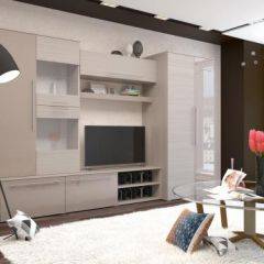 Стенка Монако МДФ в Урае - uray.mebel24.online | фото