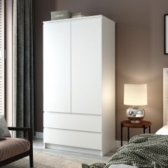 МОРИ Гостиная модульная (белый) в Урае - uray.mebel24.online | фото 4