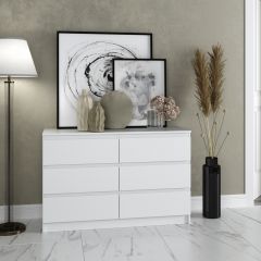 МОРИ Гостиная модульная (белый) в Урае - uray.mebel24.online | фото 5