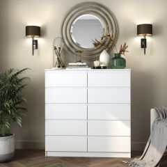 МОРИ Гостиная модульная (белый) в Урае - uray.mebel24.online | фото 6