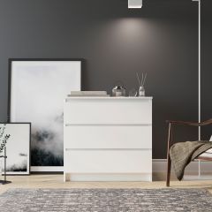 МОРИ Гостиная модульная (белый) в Урае - uray.mebel24.online | фото 2