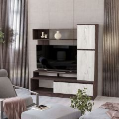 Гостиная НКМ Милана секция №1 в Урае - uray.mebel24.online | фото 3