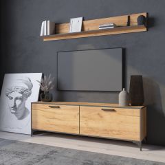 Гостиная Оскар Лофт (Дуб Золотой) в Урае - uray.mebel24.online | фото
