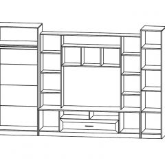 ПРАГА Гостиная (модульная) в Урае - uray.mebel24.online | фото 2
