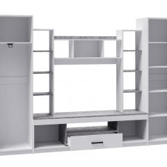 Гостиная СИДНЕЙ-2 ЛДСП Белый /ЛДСП Дуб крафт золотой в Урае - uray.mebel24.online | фото 2