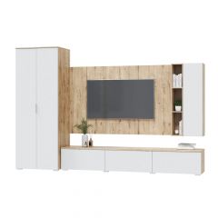 Гостиная СКАНДИ №ББ-5 (без панно) в Урае - uray.mebel24.online | фото
