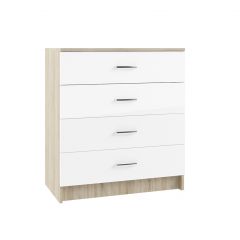 СОФИ Гостиная (модульная) дуб сонома/белый глянец в Урае - uray.mebel24.online | фото 14