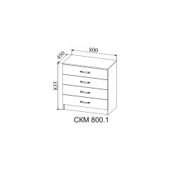 СОФИ Гостиная (модульная) дуб сонома/белый глянец в Урае - uray.mebel24.online | фото 15