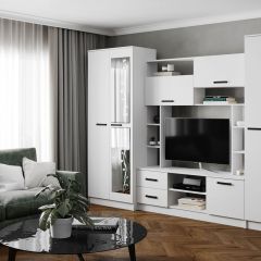 Гостиная СОЛО ЛДСП Белый в Урае - uray.mebel24.online | фото
