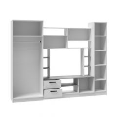 Гостиная СОЛО ЛДСП Белый в Урае - uray.mebel24.online | фото 2