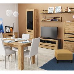 АФИНА Гостинная Крафт (модульная) в Урае - uray.mebel24.online | фото
