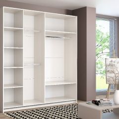 ИННЭС-5 Шкаф-купе 2-х дв. 2000 (2дв. Ф1 - венге) в Урае - uray.mebel24.online | фото 2