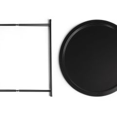 Журнальный стол Tray 47х51 black в Урае - uray.mebel24.online | фото 3