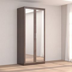 Кэт-4 Шкаф 2-х ств (2 дв зерк) (МДФ Венге) в Урае - uray.mebel24.online | фото 1