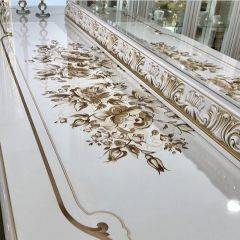 Комод Алсу (белый глянец) БЕЗ Зеркала в Урае - uray.mebel24.online | фото 3
