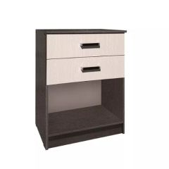 Комод Эконом (Венге/Дуб Белфорд) в Урае - uray.mebel24.online | фото 2
