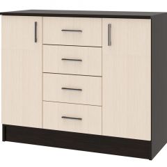СОФИЯ Комод К1000 2Д (венге/дуб белфорт) в Урае - uray.mebel24.online | фото