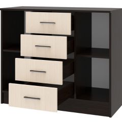 СОФИЯ Комод К1000 2Д (венге/дуб белфорт) в Урае - uray.mebel24.online | фото 2
