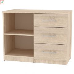 Комод "Калисто (K12)" ручка рейлинг в Урае - uray.mebel24.online | фото 1
