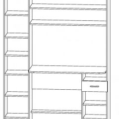 Компьютерный стол ШКОЛЬНИК (Венге/Анкор белый) в Урае - uray.mebel24.online | фото 2