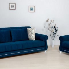 Комплект Роуз ТД 410 диван-кровать + кресло + комплект подушек в Урае - uray.mebel24.online | фото 1