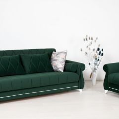 Комплект Роуз ТД 411 диван-кровать + кресло + комплект подушек в Урае - uray.mebel24.online | фото 1