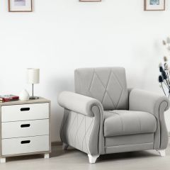 Комплект Роуз ТД 414 диван-кровать + кресло + комплект подушек в Урае - uray.mebel24.online | фото 2