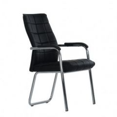 Кресло Barneo K-14 для посетителей и переговорных (черный) в Урае - uray.mebel24.online | фото