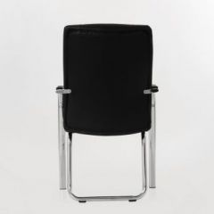 Кресло Barneo K-15 для посетителей и переговорных (черный) в Урае - uray.mebel24.online | фото 3