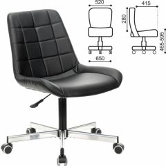Кресло BRABIX "Deco MG-316" (черное) 532080 в Урае - uray.mebel24.online | фото 2