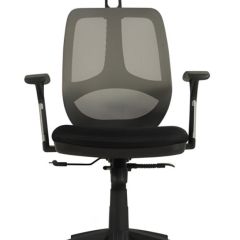 Кресло BRABIX "Saturn ER-400" (черное/серое) 530871 в Урае - uray.mebel24.online | фото 4