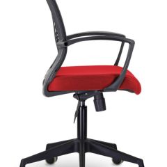 Кресло BRABIX "Wings MG-309", пластик черный, сетка, черное/красное, 532014 в Урае - uray.mebel24.online | фото 2