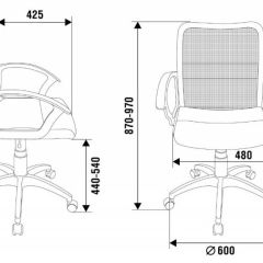 Кресло Бюрократ CH-590SL/BLACK в Урае - uray.mebel24.online | фото 4