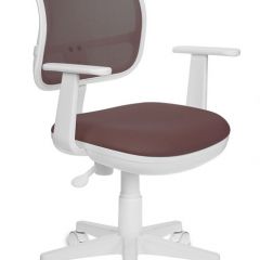 Кресло детское Бюрократ CH-W797/BR/TW-14C коричневый в Урае - uray.mebel24.online | фото 1