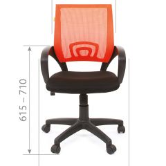 Кресло для оператора CHAIRMAN 696 black (ткань TW-11/сетка TW-01) в Урае - uray.mebel24.online | фото 4