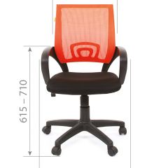 Кресло для оператора CHAIRMAN 696 black (ткань TW-11/сетка TW-05) в Урае - uray.mebel24.online | фото 4