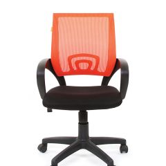 Кресло для оператора CHAIRMAN 696 black (ткань TW-11/сетка TW-66) в Урае - uray.mebel24.online | фото 2